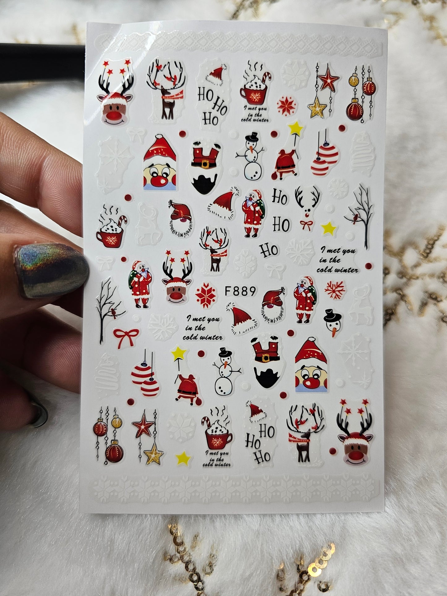 3-Pack of Holiday Stickers