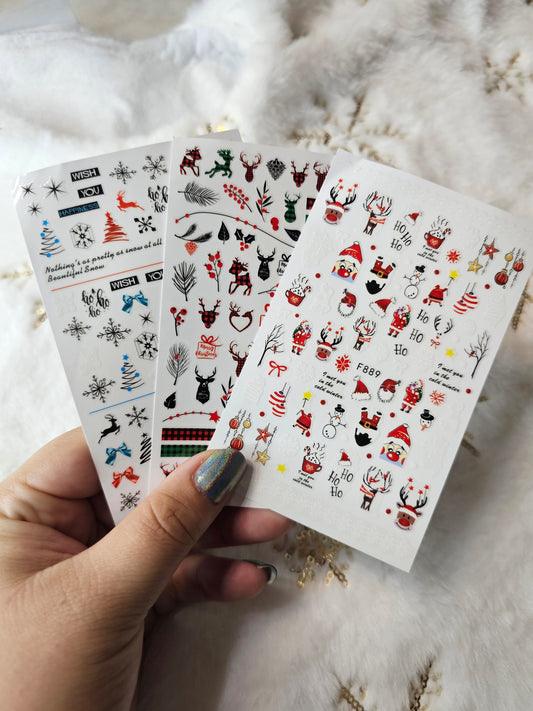 3-Pack of Holiday Stickers