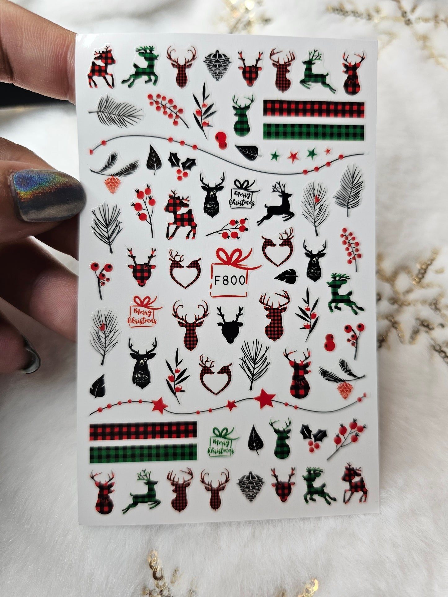 3-Pack of Holiday Stickers