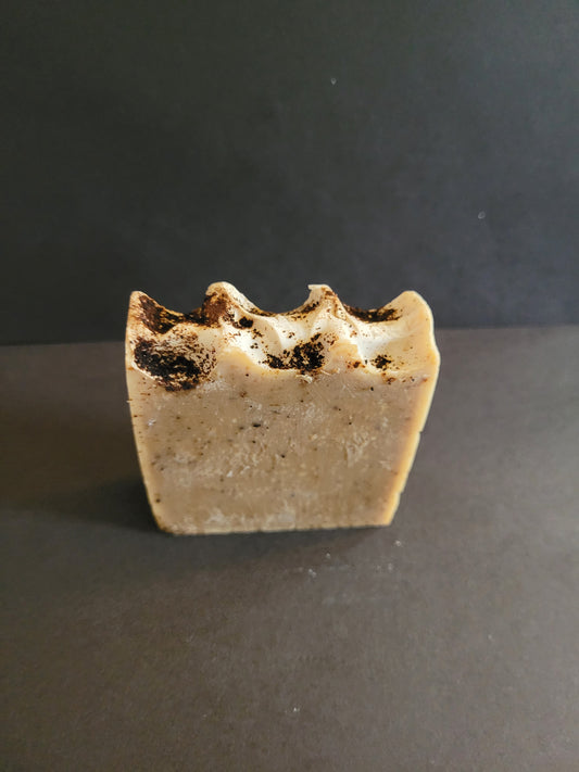 Vegan Natural Coffee Soap (Unscented) - J&M Botanicals