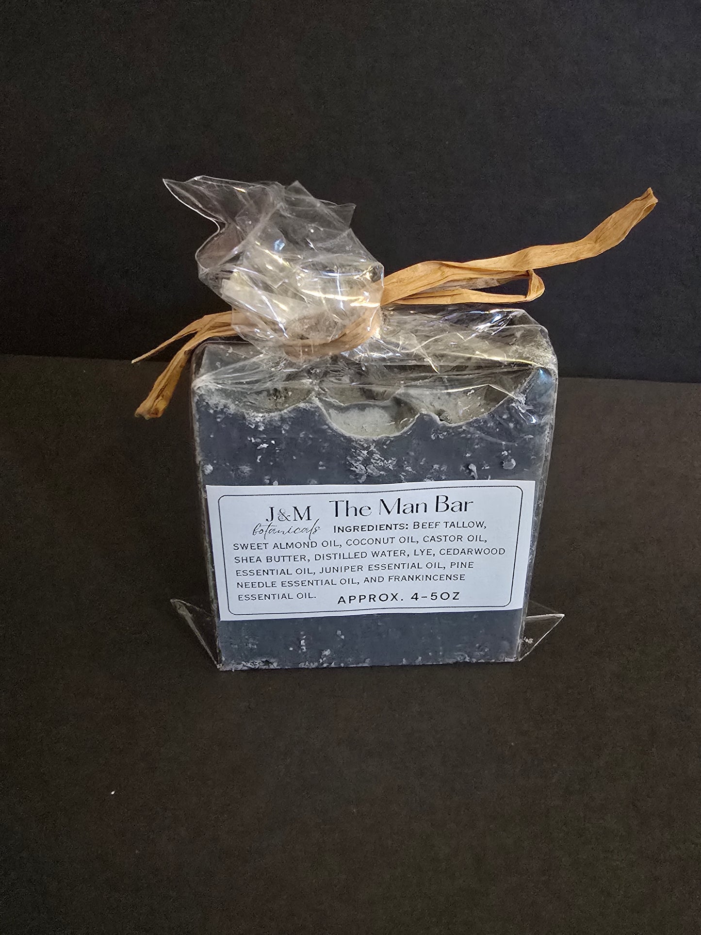 NEW The Man Bar Tallow Soap - J&M Botanicals