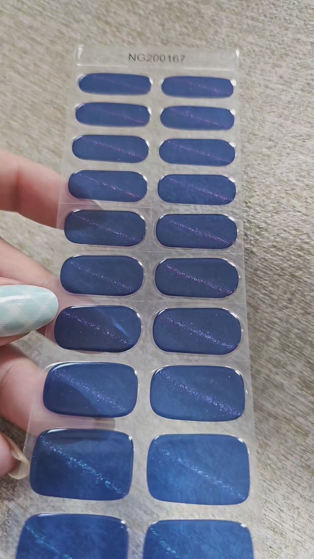 Nebula Nights - Cat Eye – Gelix Nails